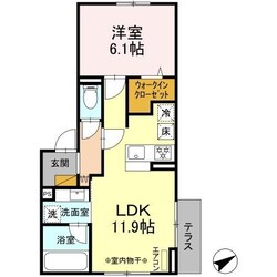 D-room松戸新田445MKの物件間取画像